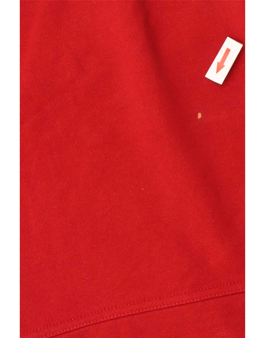 Playlife Womens Sweatshirt Jumper UK 14 Medium Red Cotton