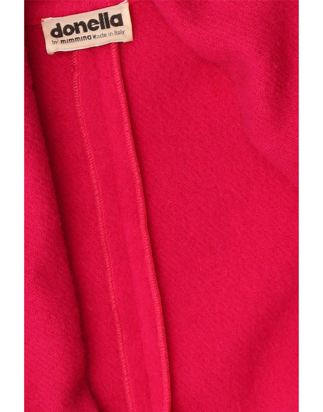 MIMMINA Womens Double Breasted Coat UK 18 XL Pink