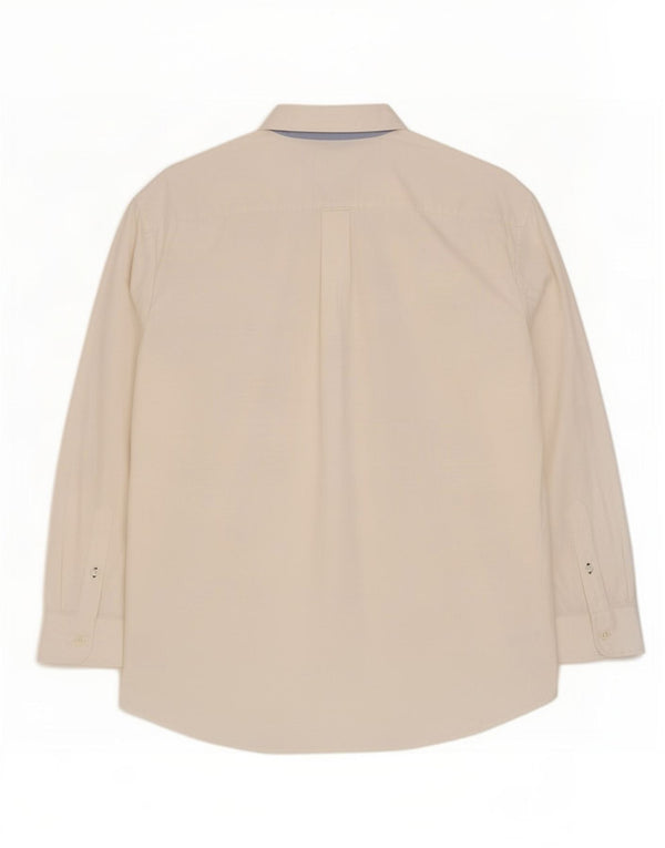 Tommy Hilfiger Camisa para hombre Talla 16 1/2 Grande Algodón blanco