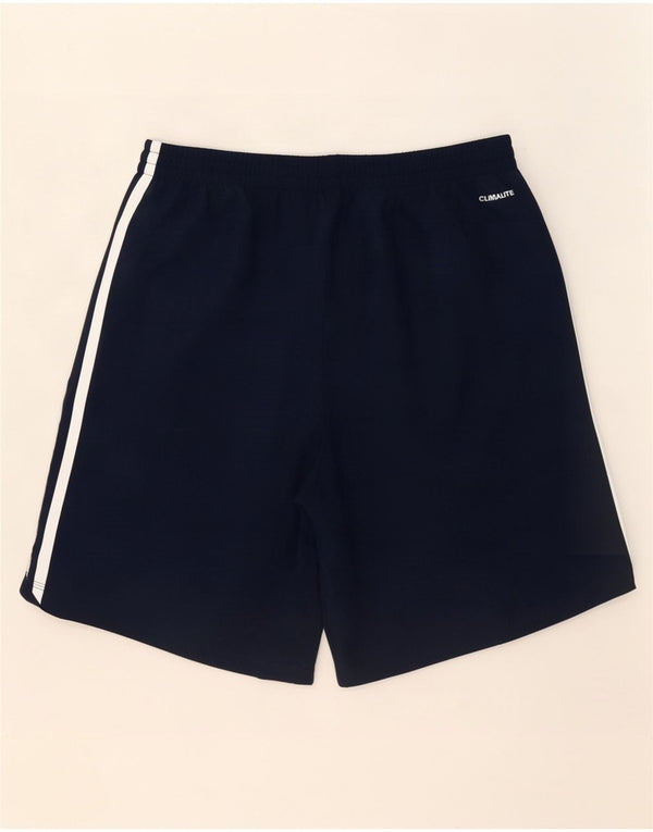 Adidas Mens Climalite Sport Shorts Large Navy Blue Polyester Sports