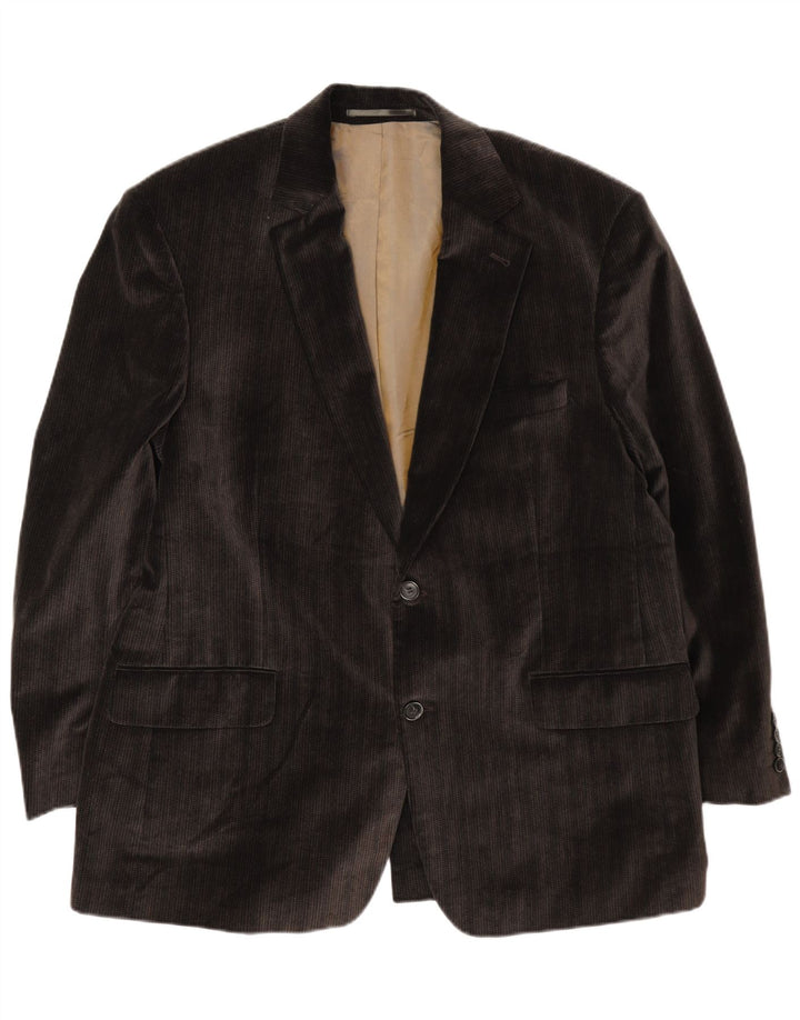Bogart Mens 2 Button Corduroy Blazer Jacket UK 40 Large Brown