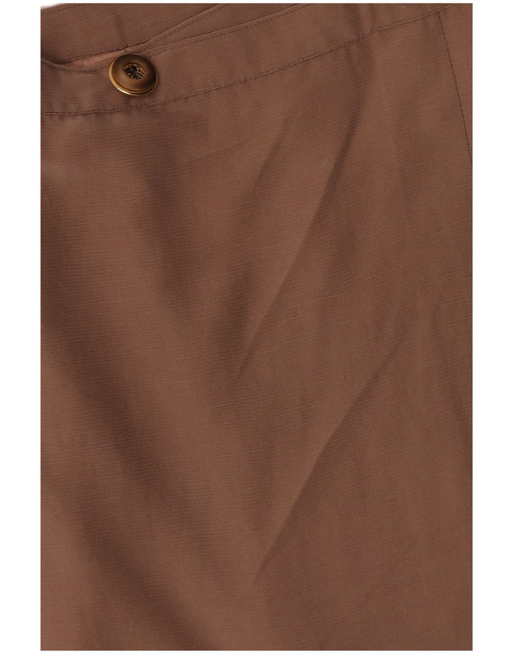 Vintage Damen Mini Wickelrock W26 Small Beige