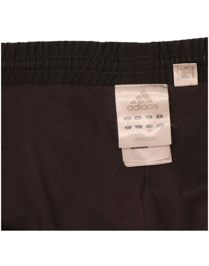 ADIDAS Mens Graphic Tracksuit Trousers Large Grey Polyester