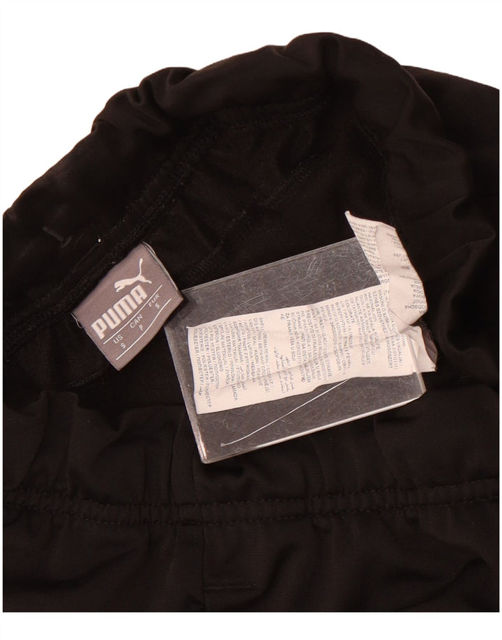 Puma Mens Tracksuit Trousers Joggers Small Black Polyester