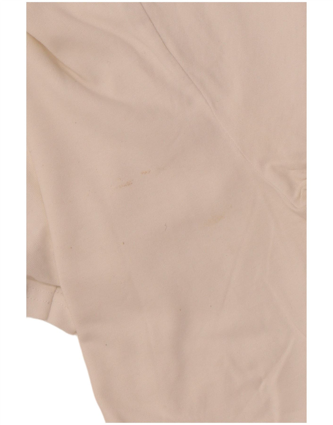 BENETTON Herre T-Shirt Top Stor Hvid Bomuld