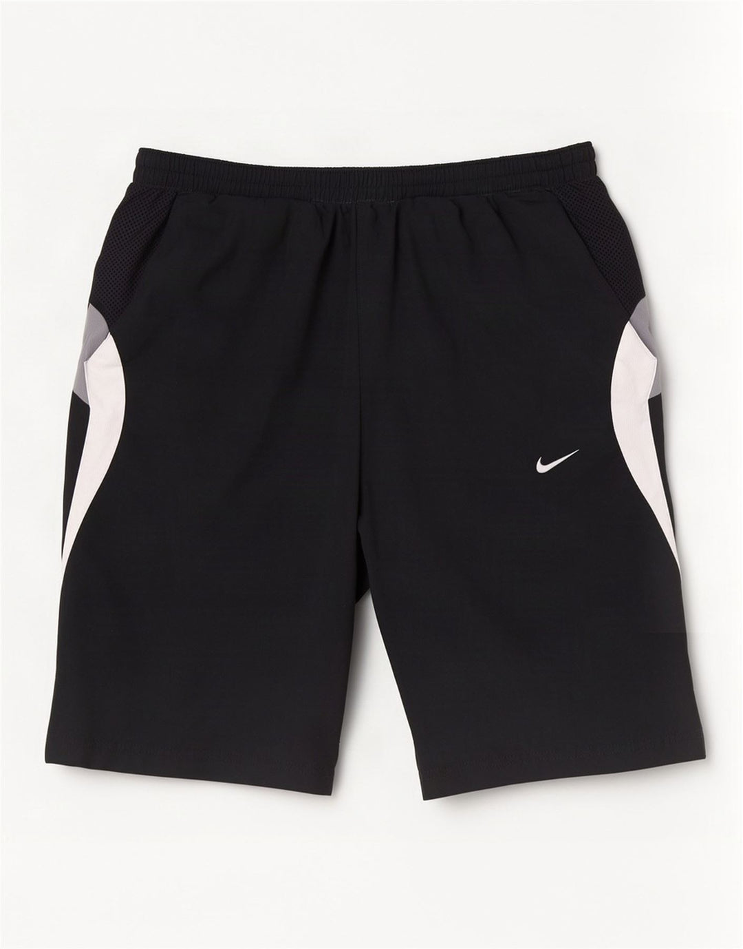 Męskie spodenki sportowe Nike, mały, czarny, poliestrowy blok kolorów