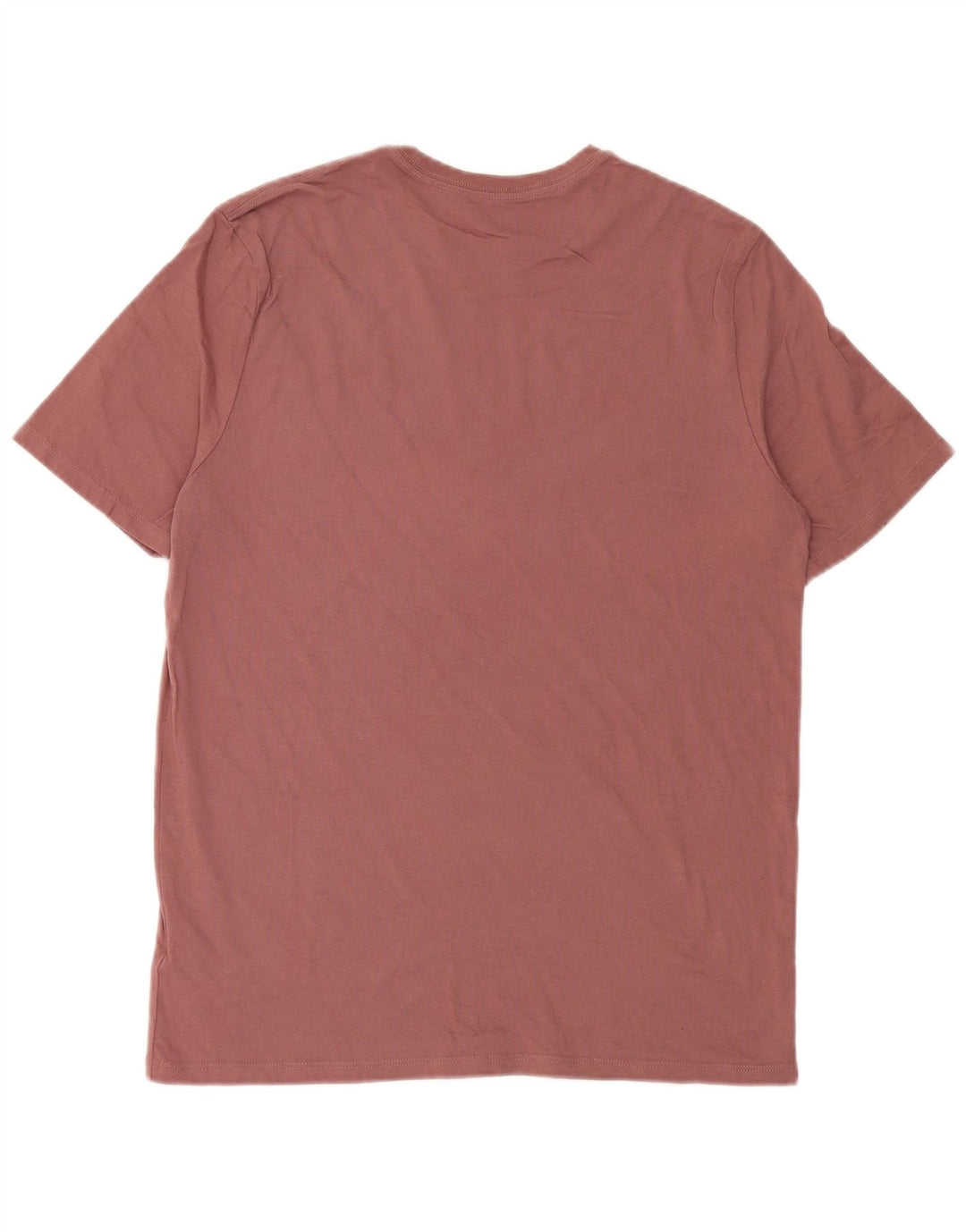 Calvin Klein Mens T-Shirt Medium Brown Cotton