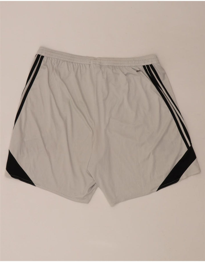 NIKE Herren-Sportshorts 2XL, weißes Colourblock-Polyester