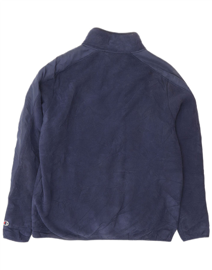 Veste Sherpa Homme Champion UK 42 XL Bleu Marine Polyester