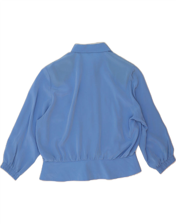 FRANKEN WALDER Womens Batwing Shirt Blouse EU 40 Medium Blue Vintage Franken Walder and Second-Hand Franken Walder from Messina Hembry 