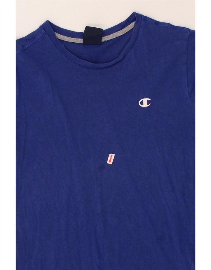 CHAMPION Boys T-Shirt Top 11-12 Years Large Blue Vintage Champion and Second-Hand Champion from Messina Hembry 