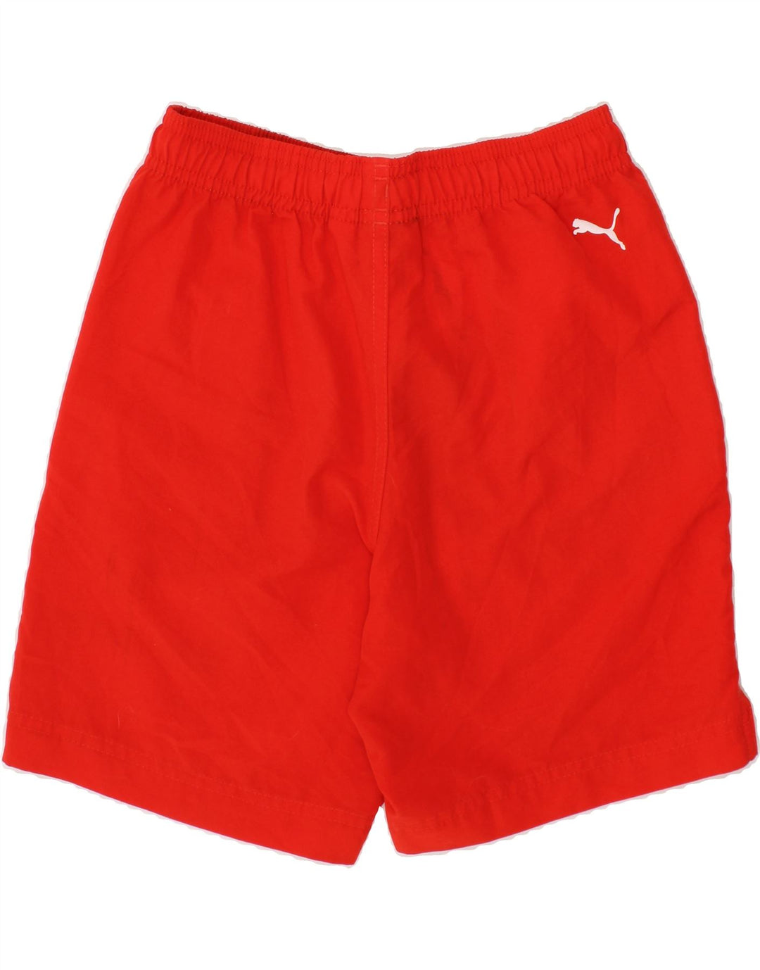 PUMA Boys Graphic Sport Shorts 7-8 Years Small Red Polyester Vintage Puma and Second-Hand Puma from Messina Hembry 