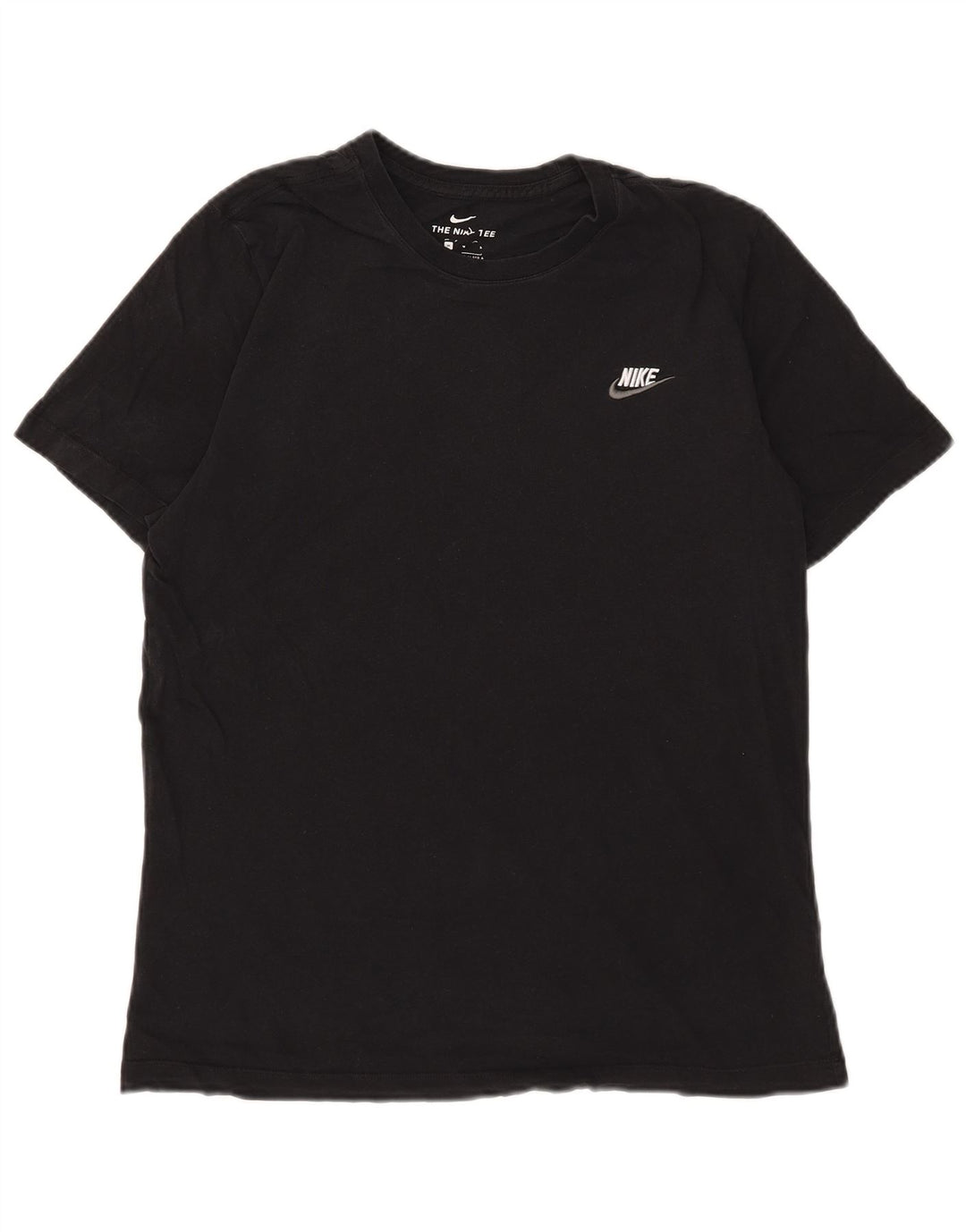 Nike T-shirt graphique pour homme en coton noir moyen