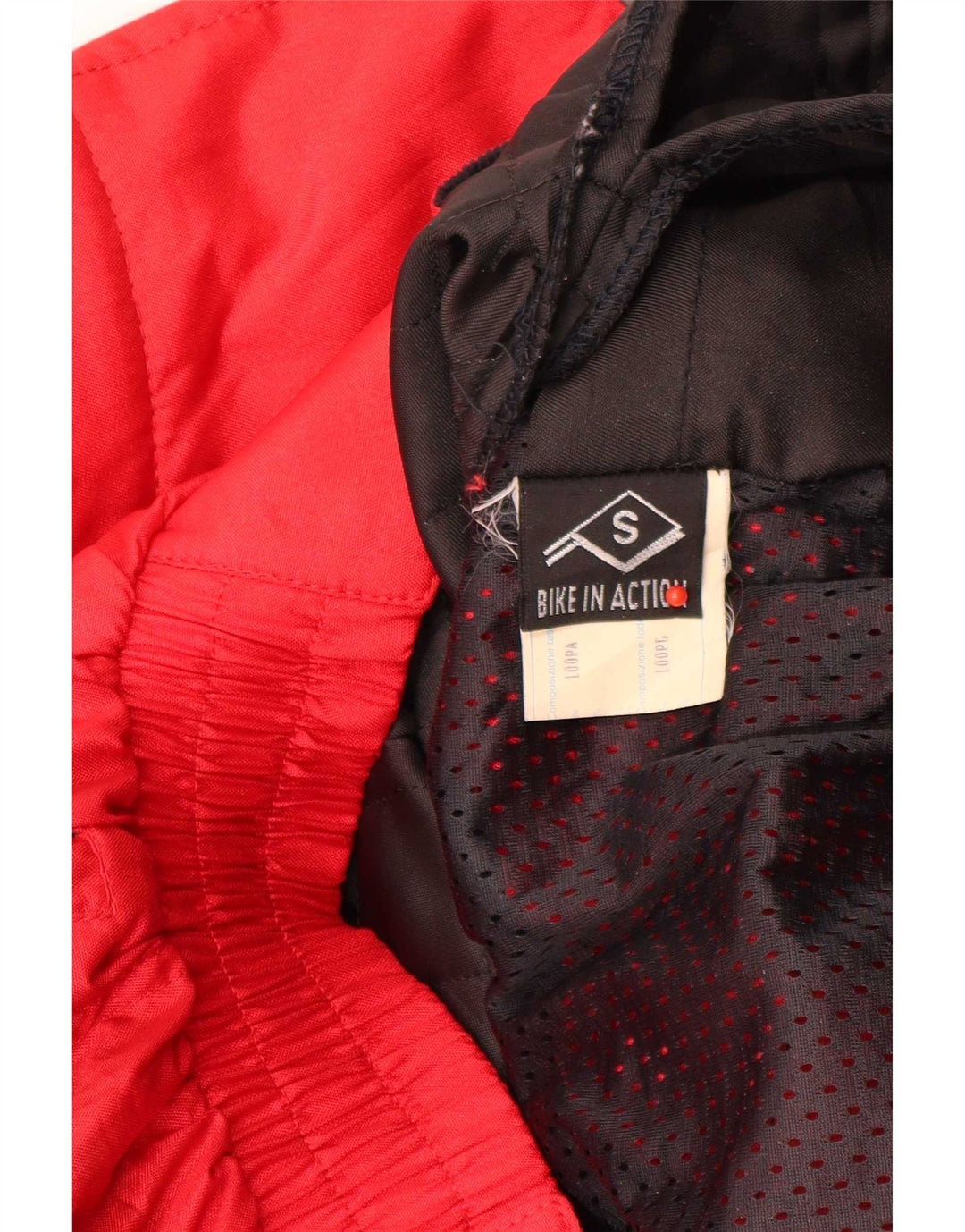 Spidi Herren Motorstyle Racing Jacke UK 36 Small Rot Colourblock Polyamid