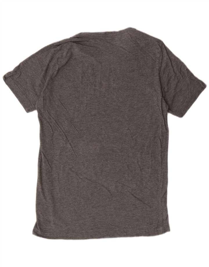 PUMA Mens Graphic T-Shirt Top Small Grey Cotton