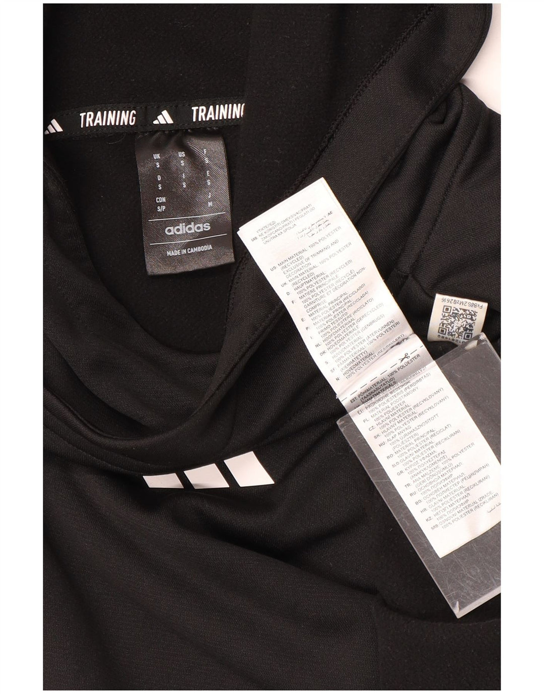 Adidas Mens Aeroready Hoodie Jumper Small Black Polyester