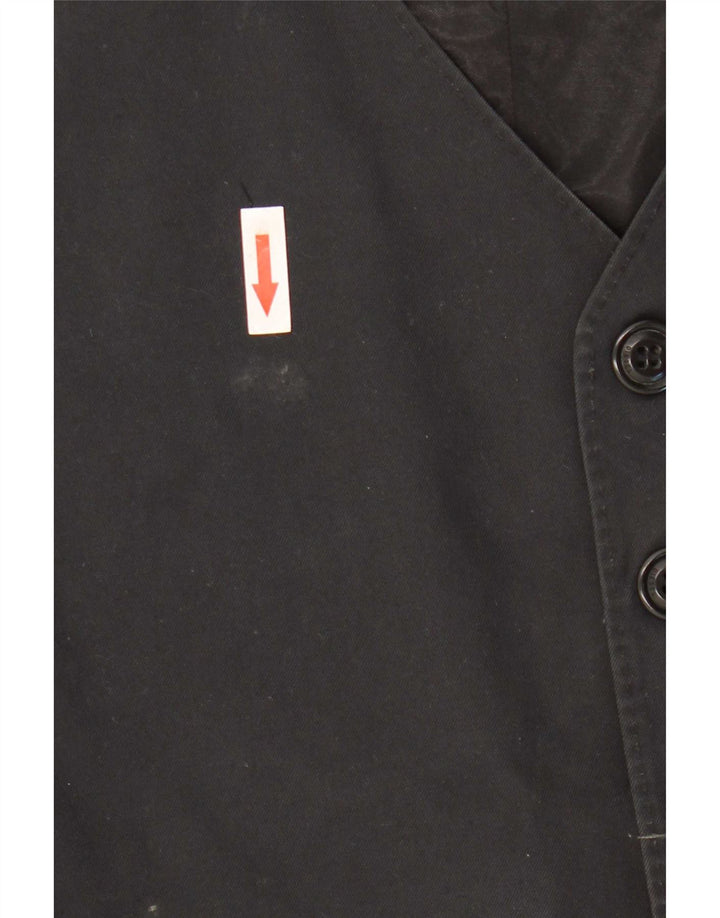Gilet Diesel Femme UK 12 Moyen Noir