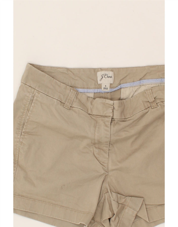 J. CREW Womens Chino Shorts US 6 Medium W30  Beige Cotton Vintage J. Crew and Second-Hand J. Crew from Messina Hembry 