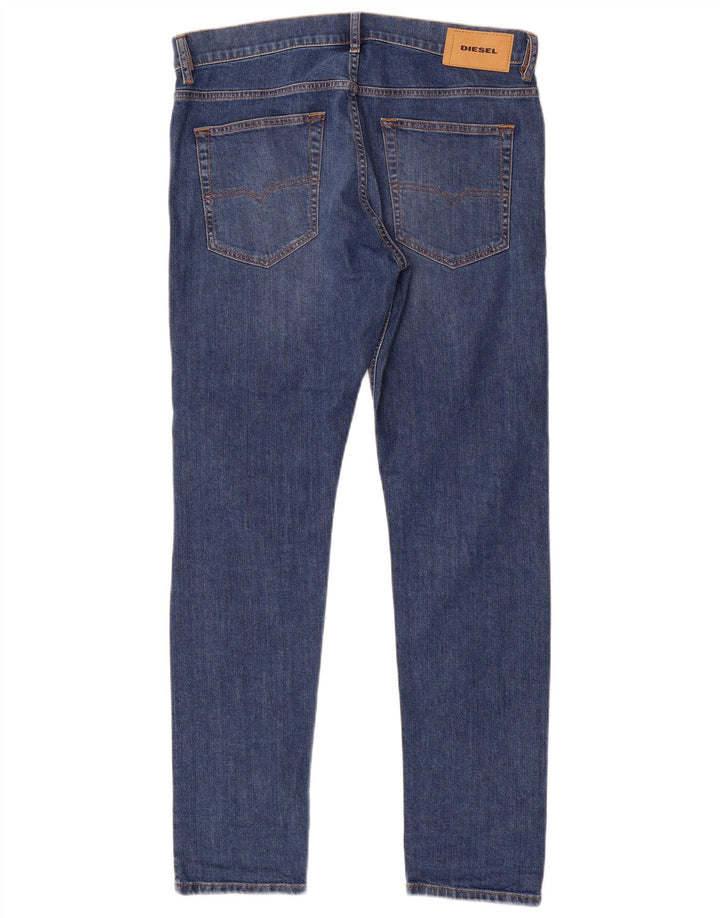 Diesel Mens Slim Jeans W32 L31 Blue Cotton