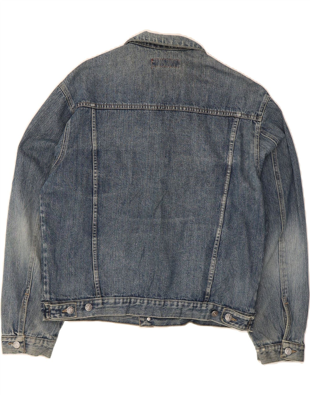 WPM Mens Denim Jacket UK 42 XL Blue Cotton Classic Vintage WPM and Second-Hand WPM from Messina Hembry 