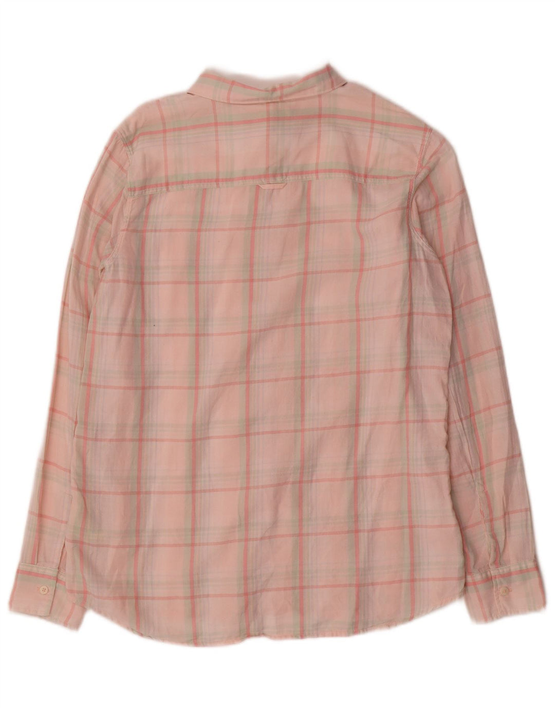 Camicia da donna Lee UK 14 Cotone a quadri rosa medio