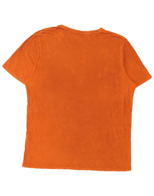 Jack & Jones T-Shirt Slim Fit Homme XL Orange Coton