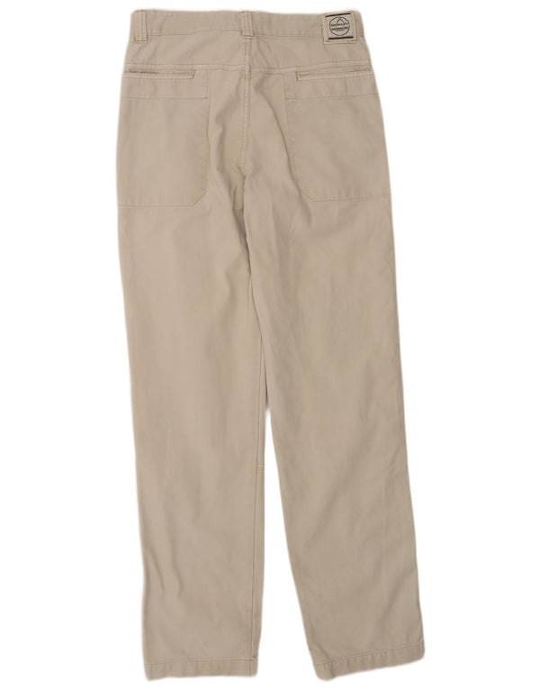Murphy & Nye Straight Casual Bukser til mænd W32 L34 Beige Bomuld