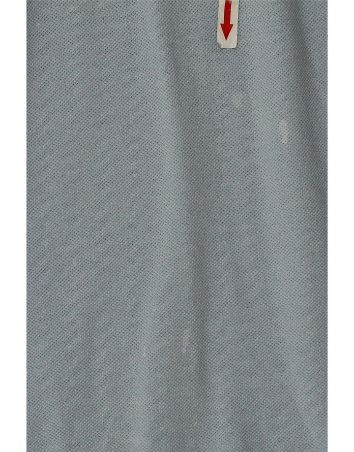 Kappa Langærmet Polo Shirt til mænd mellemblå bomuld