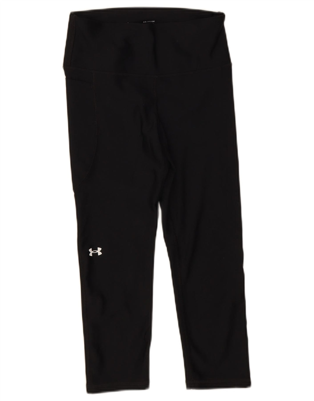 Under Armour Womens Capri Leggings UK 8 Small Black