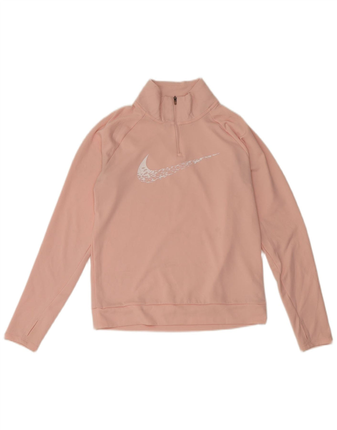 Damski dres Nike Oversize z grafiką i zamkiem błyskawicznym na szyi, UK 6 XS, różowy