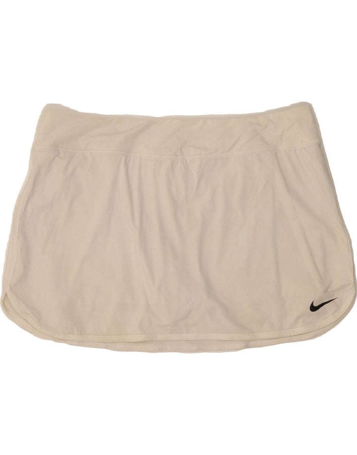 NIKE Womens Skort UK 18 XL  White Polyester Vintage Nike and Second-Hand Nike from Messina Hembry 