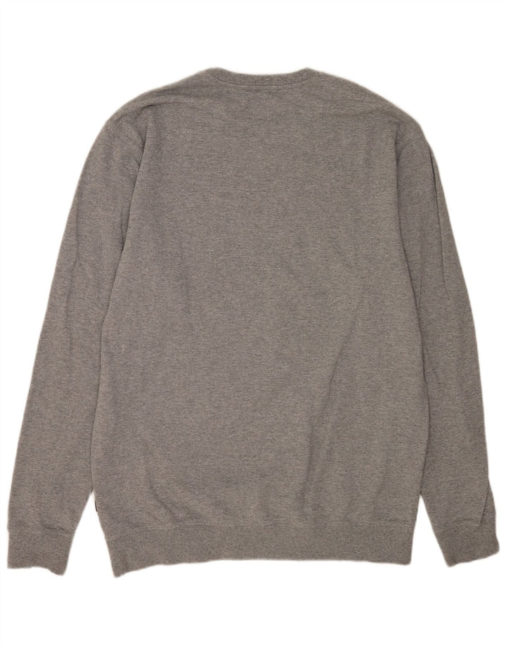 Vans Grafisk Sweatshirt Jumper XL Grå Flecked Bomuld