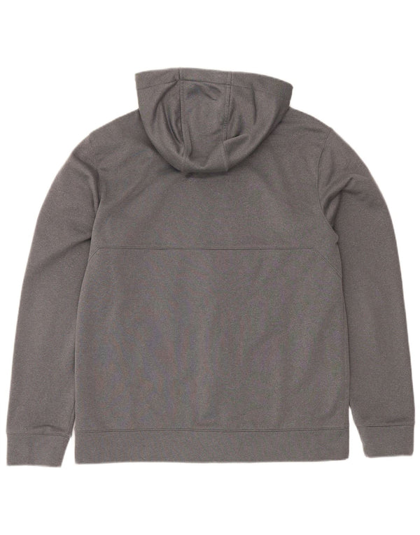 Ανδρικό πουλόβερ με κουκούλα με φερμουάρ North Face Medium Grey Polyester