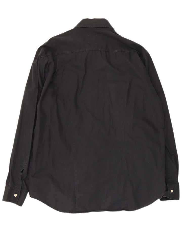 Levi's Mens Shirt XL Black Cotton