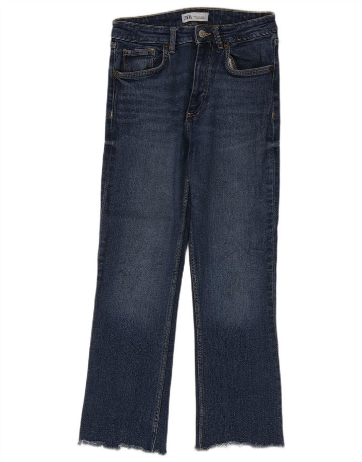 Zara Womens Bootcut Jeans EU 36 XS W26 L25 Blue