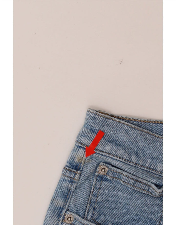 J. CREW Womens Distressed Straight Jeans W30 L27 Blue Cotton Vintage J. Crew and Second-Hand J. Crew from Messina Hembry 