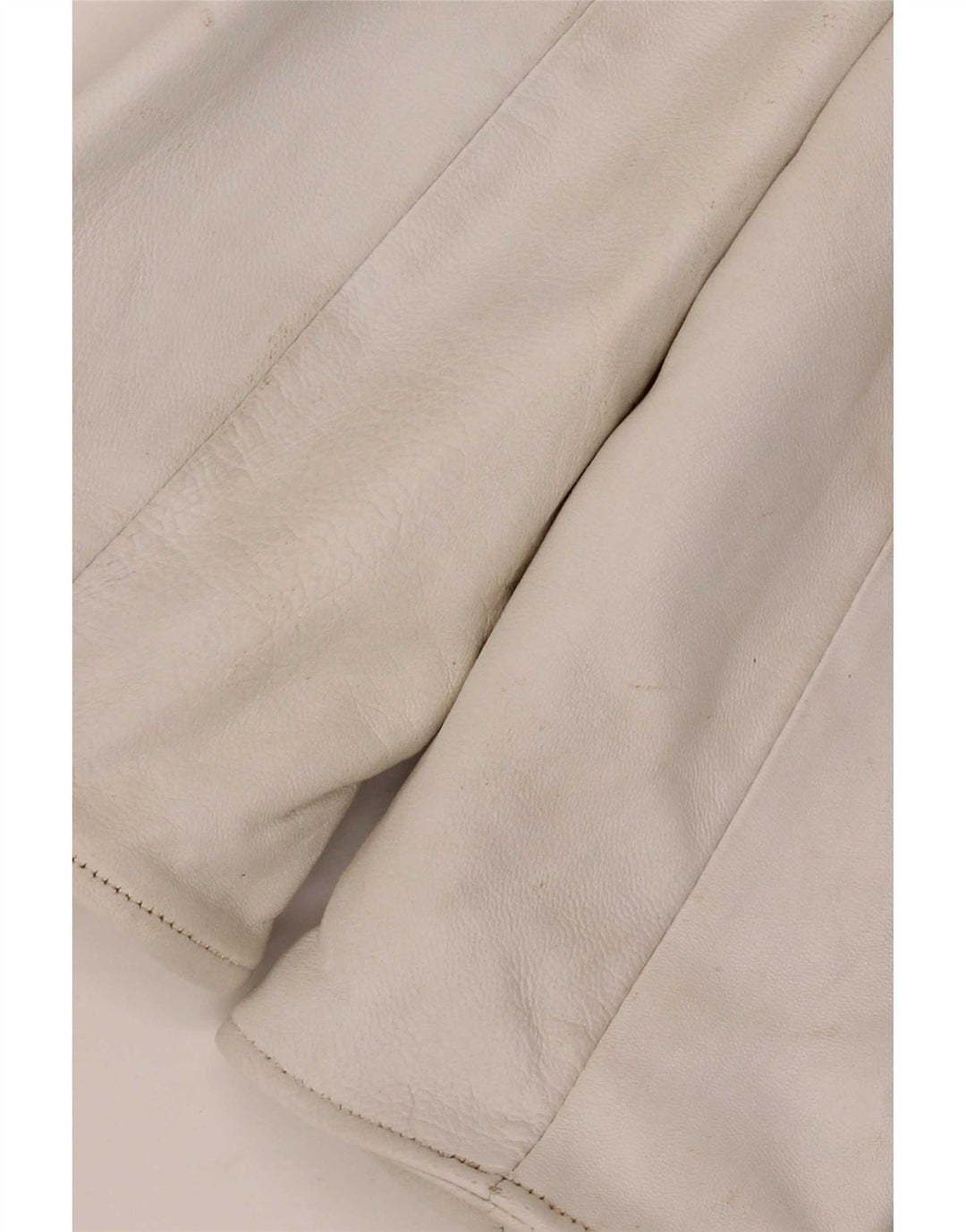 Giacca da corsa in pelle da donna Schegge IT 52 2XL Bianca