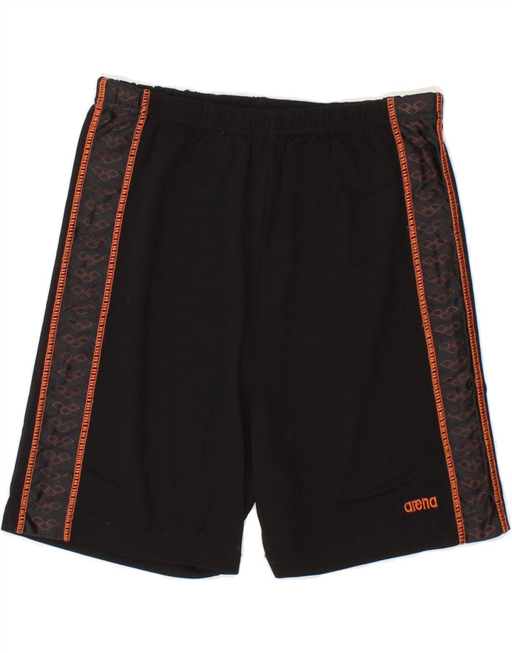 ARENA Boys Graphic Sport Shorts 12-13 Years Medium Black Polyamide Vintage Arena and Second-Hand Arena from Messina Hembry 