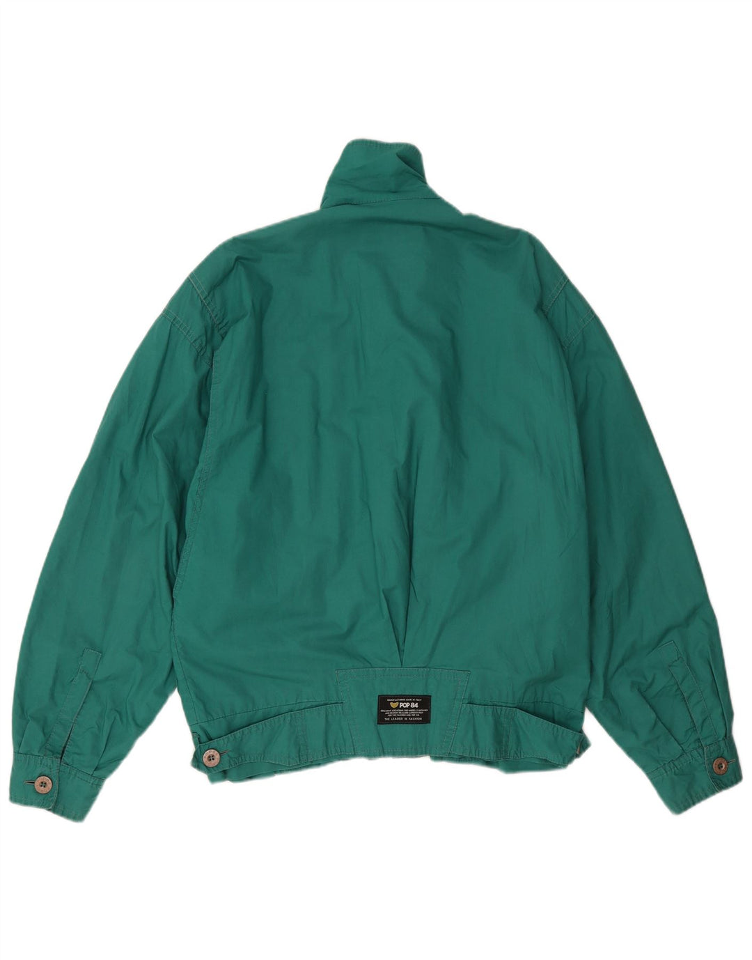 POP 84 Mens Utility Jacket UK 38 Medium Green Cotton