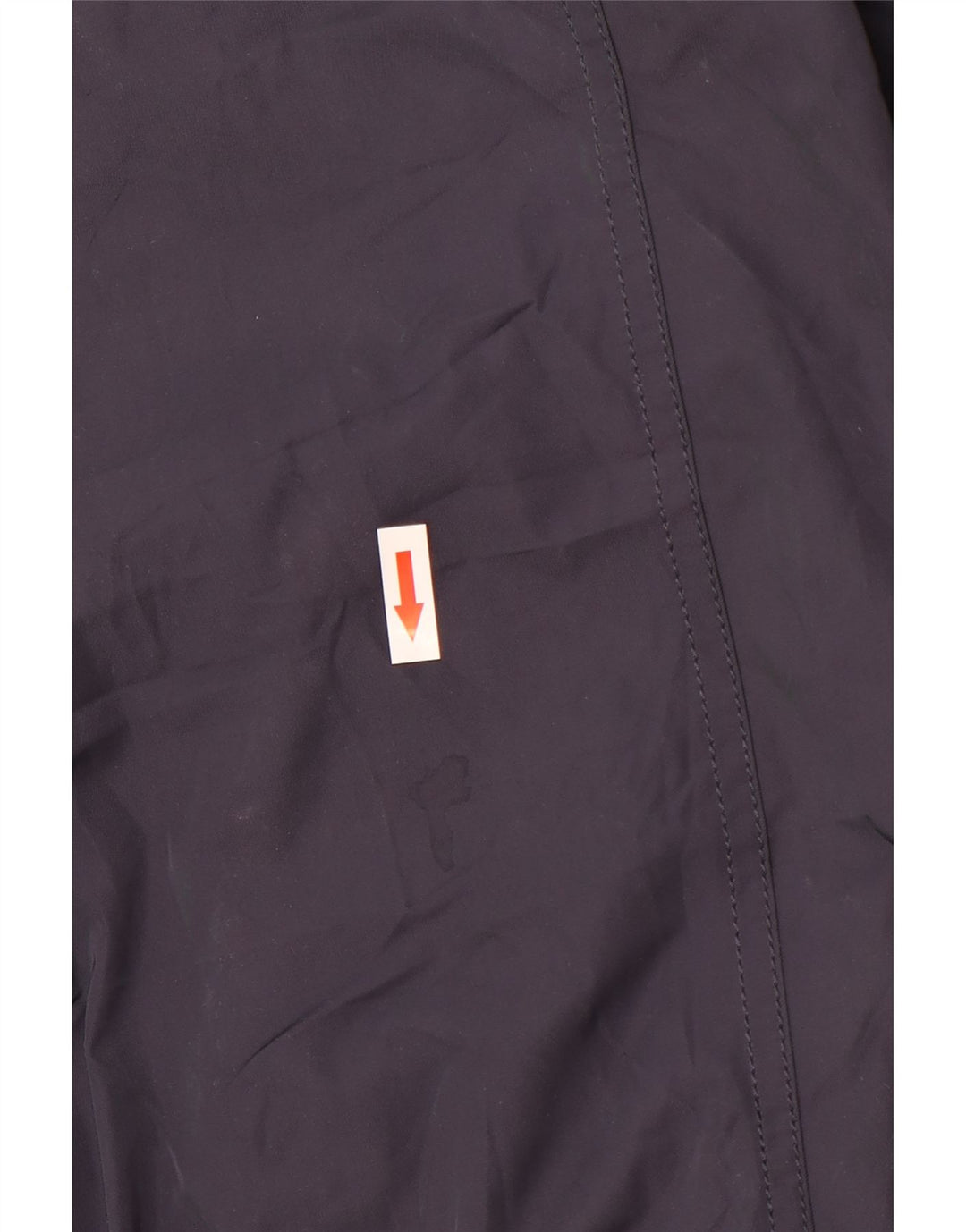 Zara Mens Bomber Jacket UK 40 Large Navy Blue Polyester