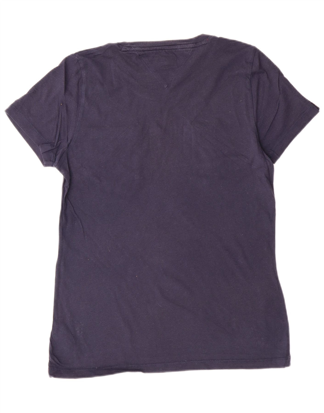 Tommy Hilfiger Womens T-Shirt Top Medium Navy Blue Cotton