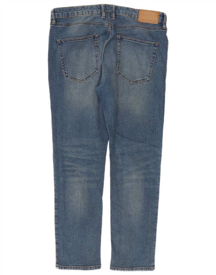 FRENCH CONNECTION Mens Slim Jeans W36 L29 Blue Cotton