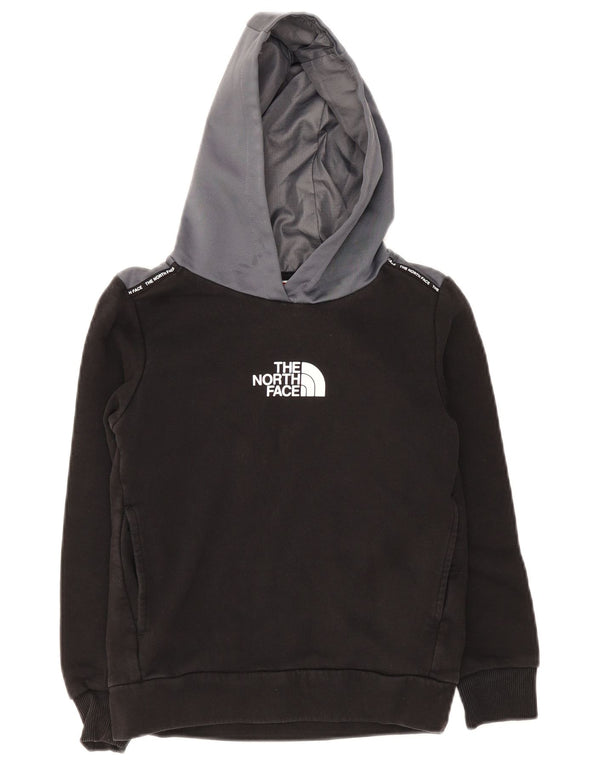 The North Face Jungen-Pullover mit grafischem Kapuzenpullover, 9–10 Jahre, mittelschwarz