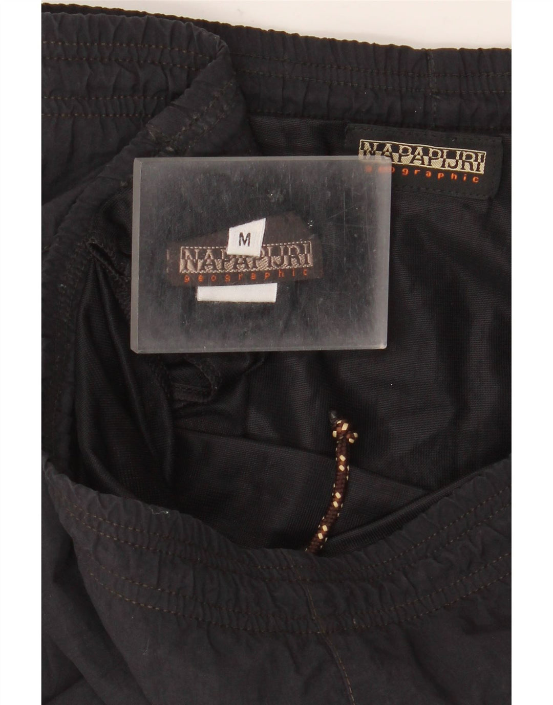 Napapijri Mens Geographic Swimming Shorts Medium  Black Polyamide
