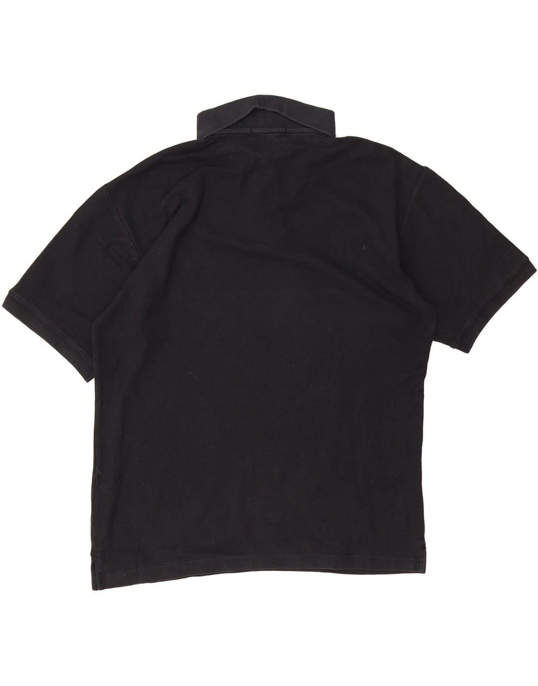 FILA Mens Polo Shirt IT 52 Large Black Cotton Vintage Fila and Second-Hand Fila from Messina Hembry 