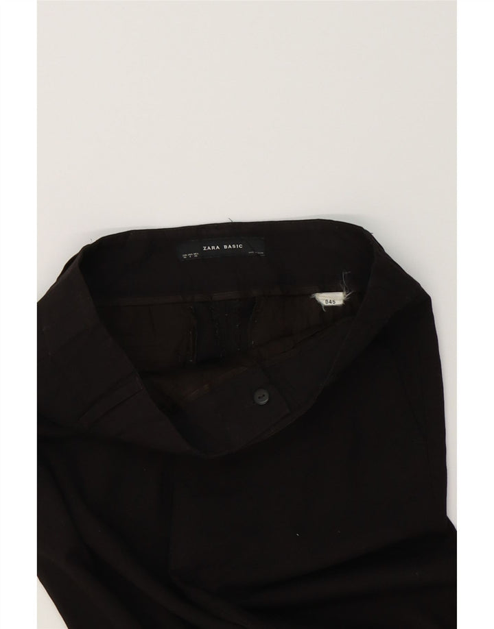 ZARA Womens Bootcut Chino Trousers EU 36 Small W30 L33 Black Vintage Zara and Second-Hand Zara from Messina Hembry 