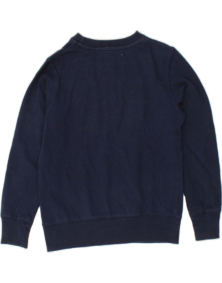 LEVI'S Boys Graphic Sweatshirt Jumper 9-10 Years  Navy Blue Cotton Vintage Levi's and Second-Hand Levi's from Messina Hembry 