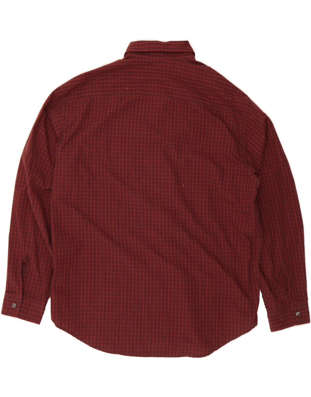 DOCKERS Mens Shirt XL Red Check Cotton Vintage Dockers and Second-Hand Dockers from Messina Hembry 