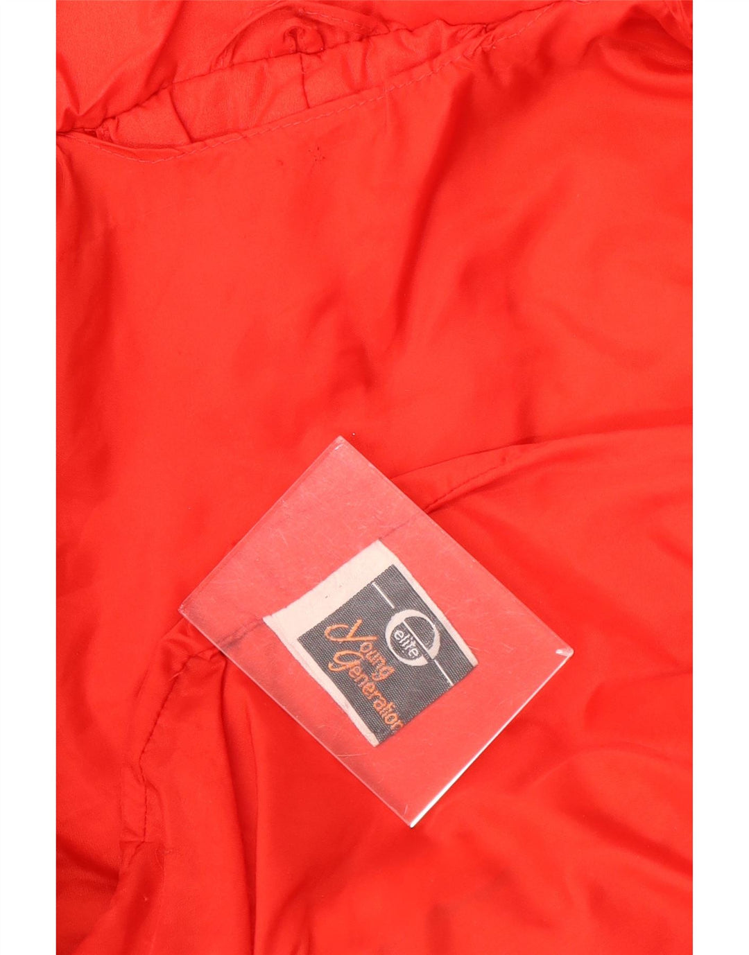 Elite Girls Padded Jacket 13-14 Years Red Colourblock Polyamide