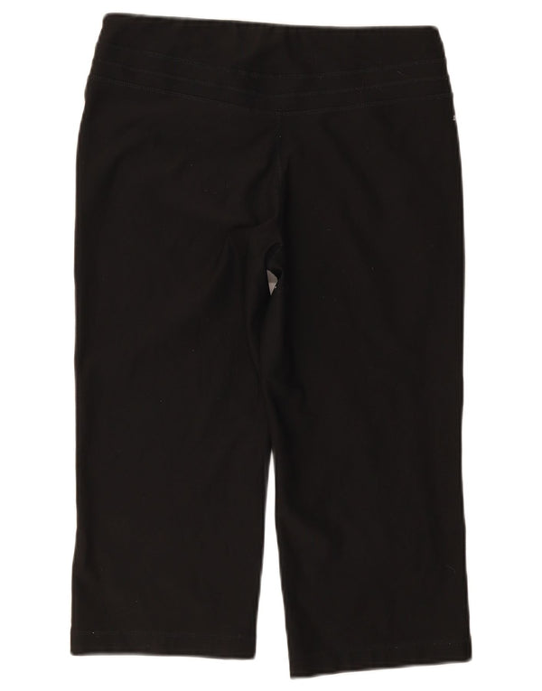 Leggings Nike Dri Fit Capri da donna, medio, in poliestere nero, sportivo